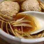 ヨコクラストアハウス - (限定) 名古屋コーチン親鶏スープの昆布水つけめん（醤油） 1,500円