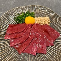 #ヒロキヤ六本木 - ハツ刺し　コリコリで美味しい☺️