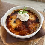 薪窯PIZZA・CAFE NORTH GARDEN - バナナのカタラーナ