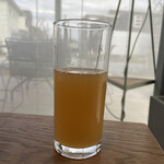 薪窯PIZZA・CAFE NORTH GARDEN - 100%りんごジュース　氷抜き