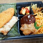 ほっともっと - 料理写真:スポーツのり弁当600円 特注