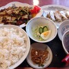 玉龍苑 - 味噌炒め定食1050円