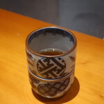 日本料理 幸庵 - 熱いほうじ茶