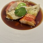 RISTORANTE OZIO - オマール海老とラビオリ