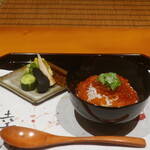日本料理 幸庵 - いくらと釜揚げしらす丼