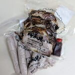 手づくり御殿場ハム 石川商店 - 料理写真:炭火焼焼豚とウィンナー