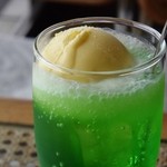 縁コーヒーショップ - クリームソーダ480円