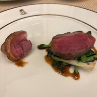 SALONE TOKYO - アイルランド産グラスフェッド仔羊　行者にんにくとのらぼう菜