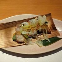 大山鶏と鮮魚 居酒屋 まいか - 熟成塩糀　三元豚の杉板焼