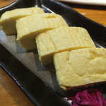 Tako usaku - ふわふわ 出し巻き玉子。松阪の養鶏農家から仕入れた卵と鰹出汁