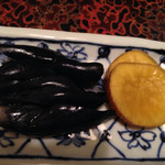 蓬莱 - 2014年7月。いぶりがっこも。