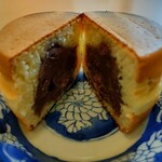 芋甚 - 昭和焼 断面