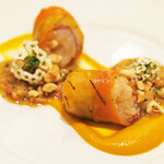 アマラントス - ディナーコース 36300円 のオマールブルー 清瀬の人参 エストラゴン