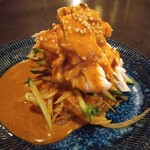 やきとり家すみれ - 棒棒鶏493円