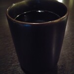 やきとり家すみれ - 最後にお茶のサービス
