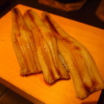 三陸大船渡寿し - 乗り切らない分の穴子♪