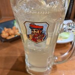 炭火やき 鶏煌 - りんご酢ハイボール（税別480円）は悪酔いしない