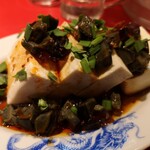 恵比寿 大龍軒 - ピータン豆腐。こっくり皮蛋とスッキリ豆腐のバランスが絶妙