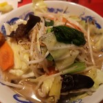 恵比寿 大龍軒 - 特製ちゃんタンメン、上空図