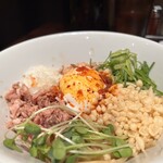 麺匠 慶次  - 辛煮干しまぜそば