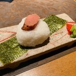 和食屋婁 一 - 明太子おにぎり 価格失念