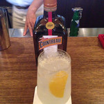 コーヒーハウス ニシヤ - コアントロートニック（750円）