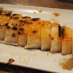 鳥扇 - 長いも炭火焼き