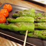 鳥扇 - トマト＆ししとう