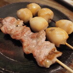 鳥扇 - うずら玉子＆せせり