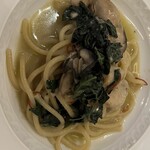 リストランテ アクアパッツァ - 牡蠣のパスタ