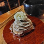 楽風 - 抹茶セット875円 今月のサービス茶