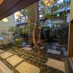 打心蕎庵 - 店内にある庭園♡