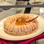ブッフェダイニングポルト - 海老とリゾーニのオードブル