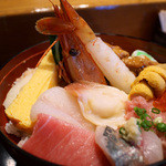 亀喜寿司 - 料理写真:塩釜醍醐味丼