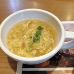 ブロンコビリー - ふわふわたまごスープ