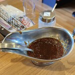 ブロンコビリー - マルドンシーソルト&和風ステーキソース