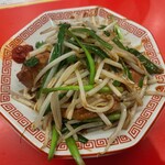 レバニラ中華 満腹 - ニラレバ定食(ご飯：中)