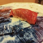 銀座 海味 - 本マグロの漬け (三浦半島、三崎)