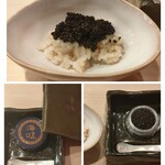 銀座 海味 - キャビアと炊き立て玄米ごはん