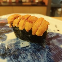 銀座 海味 - バフンウニの軍艦巻き