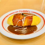 ポムの樹 - 料理写真:ハヤシソースのオムライス