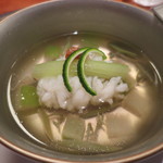 いと賀 - 鱧のお吸い物