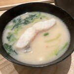 虎白 - 白甘鯛　白味噌仕立て
