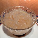 中国料理 皇苑 - クラゲの冷菜　レモン風味