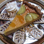 カフェ 奏 - さつまいものタルト