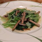 中国料理 皇苑 - 塌菜（ターサイ）のガーリック炒め