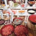 漁港食堂 - いくらなど