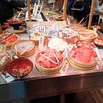 漁港食堂 - 刺し身ラインナップ