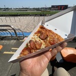 ピザーラエクスプレス - 本命セットのピザ（マスカルポーネと熟成サラミ）