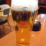 デニーズ - サントリー・ザ・プレミアム・モルツ 生ビール638円→【半額】319円